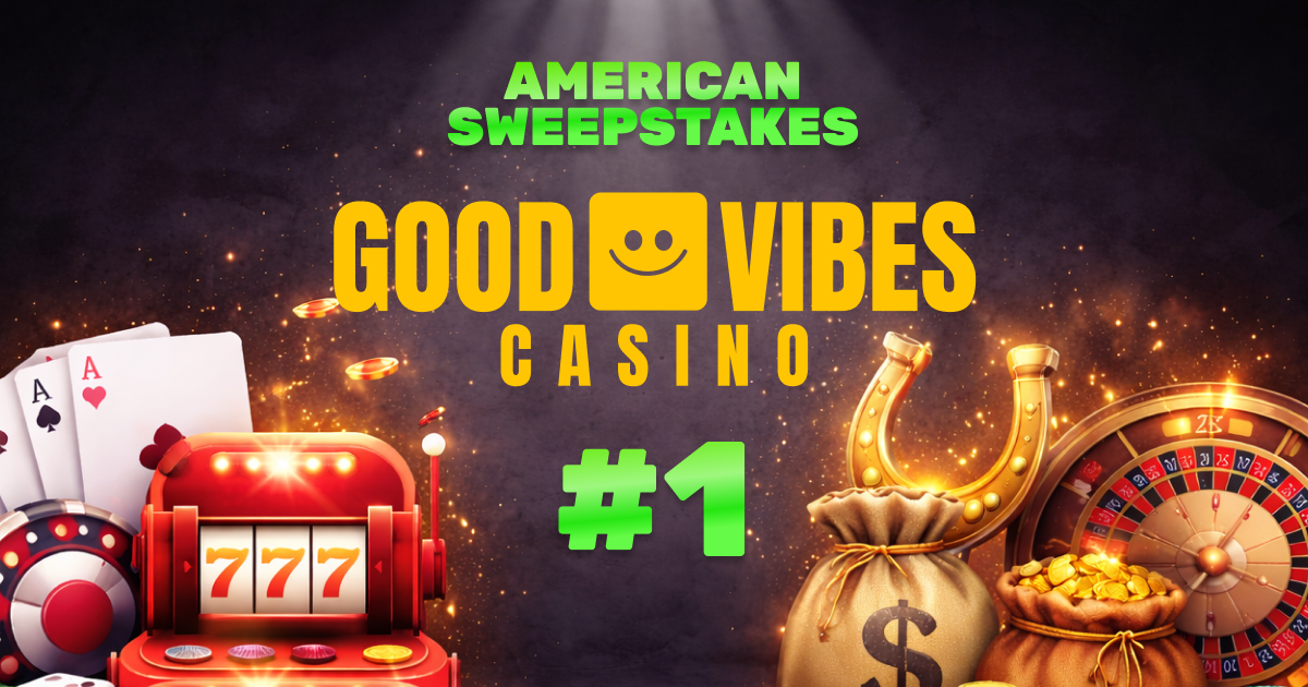 The picture goodvibescasino.com shows when its homepage is shared